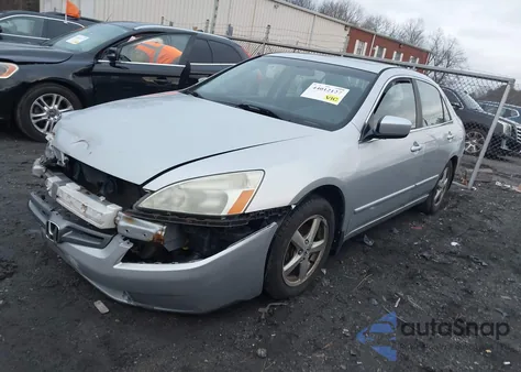2005 Honda Accord 2.4 Ex из США, поврежденный, VIN 1HGCM55865A180696